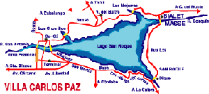 circuito lago san roque